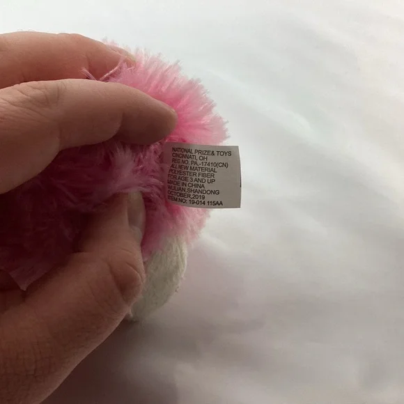 National Prize And Toys Llama Plush 5” Pink Stuffed Animal Toy 2019 Alpaca - Picture 6 of 8